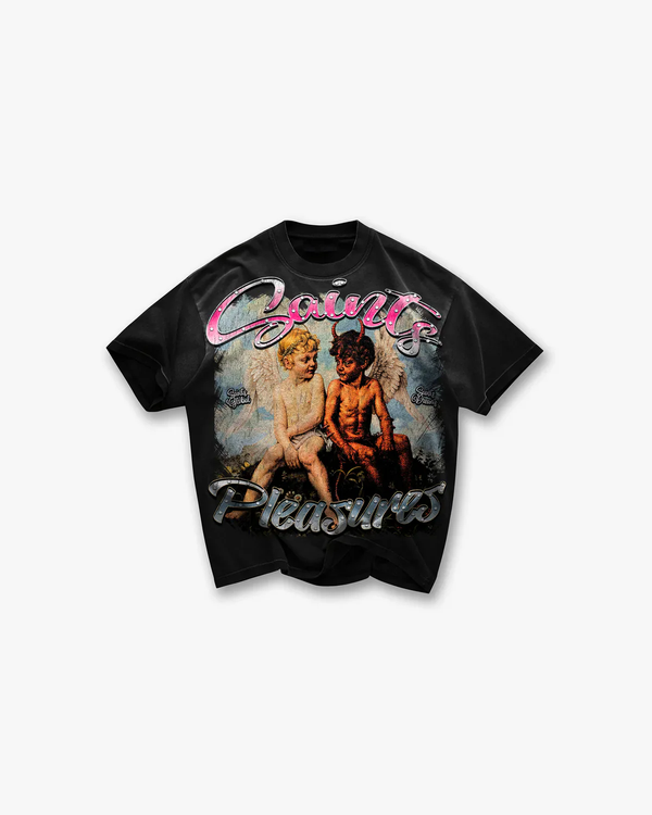 SAINTS X PLEASURES TEE